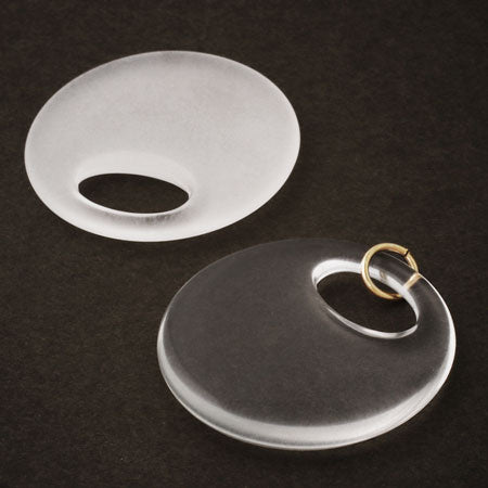 アクリル ドイツ製 リング ラウンド2 クリスタル【アウトレット】