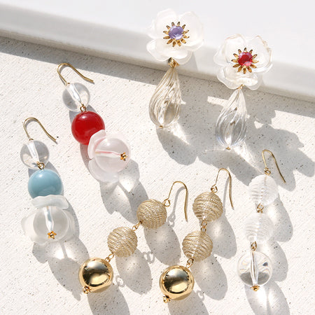 アクリル ドイツ製 花19 クリスタル