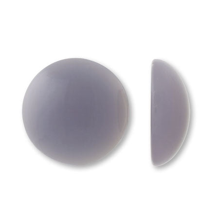 アクリル ドイツ製 カボション ラウンド1 シアーライラック【アウトレット】