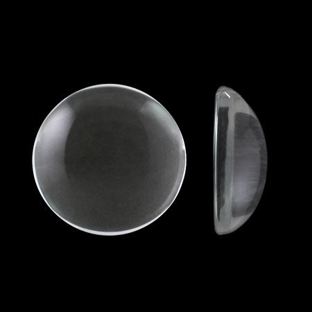 アクリル ドイツ製 カボション ラウンド1 クリスタル