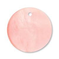 シェルパーツ 丸 1穴 オレンジ【アウトレット】