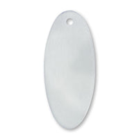 シェルパーツ 楕円 1穴 ブルー【アウトレット】