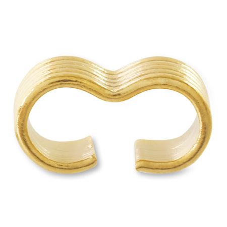 つなぎカン 3の字 スジ入 ゴールド