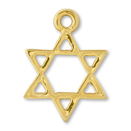 Charm Hexagram Gold