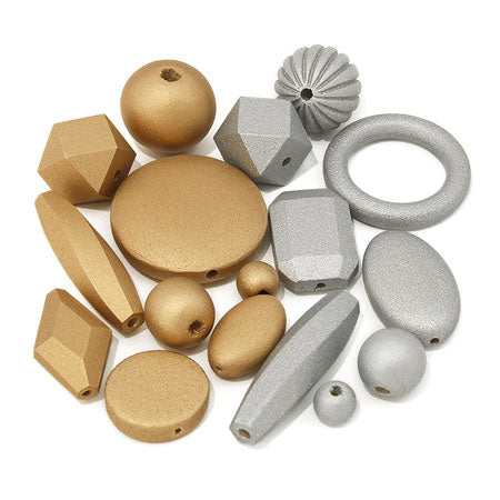 ウッドパーツ オーバル シルバー【アウトレット】