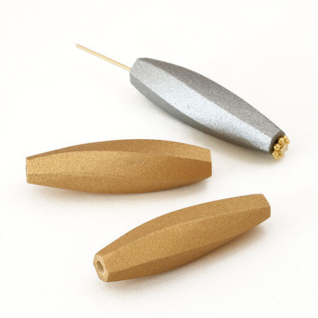 ウッドパーツ ナツメ6面 ゴールド【アウトレット】