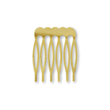 ヘア金具 コーム 6足 ゴールド