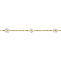 Bead chain crystal/G