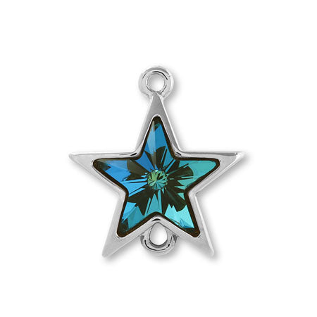 チャーム #4745 スター 2カン クリスタルバミューダブルー/RC