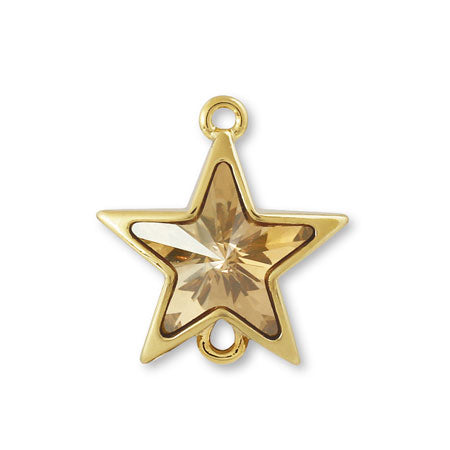 Charming 4745 Star 2 Kan Crystal Golden Shadow