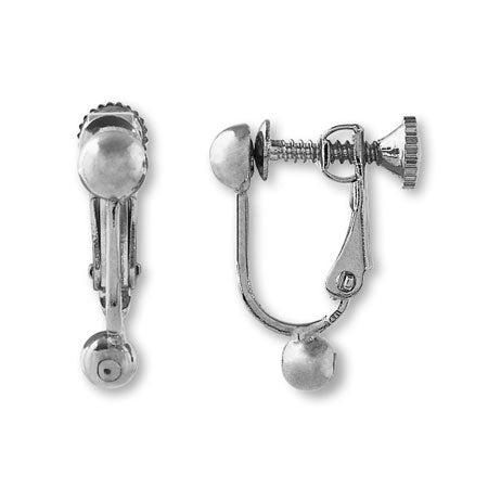 Iyarring Converter: Nejibane Post/Hook Rodium Color