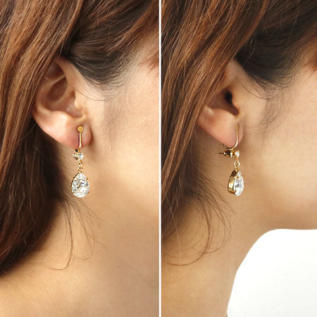 Earring converter for spring post gold