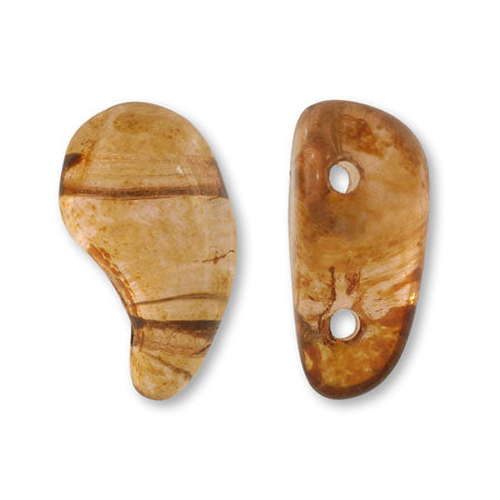 チェコ ゾリデュオ(左) ローズトラバーチン【アウトレット】