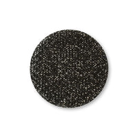 くるみパーツ ラウンド ラメ ブラック【アウトレット】