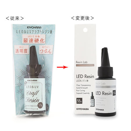 KIYOHARA LED&UVクラフトレジン液 クリア