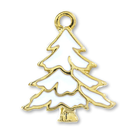 チャーム ツリー ホワイト/G