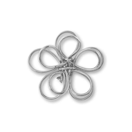 Metal parts wire flower solid