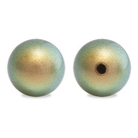 Kiwa Crystal #5818 Single hole Iradescente Green