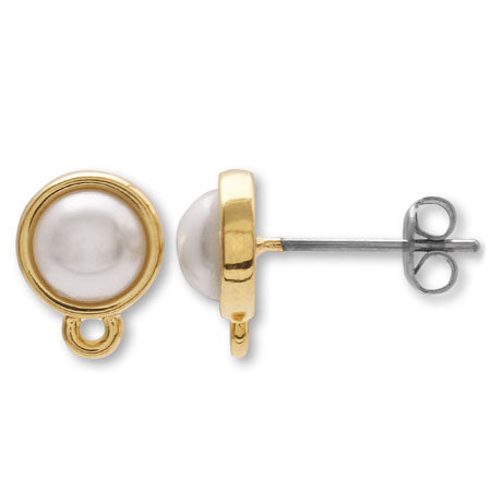 Frame with gold plated gold