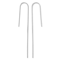 D shape rhodium wire