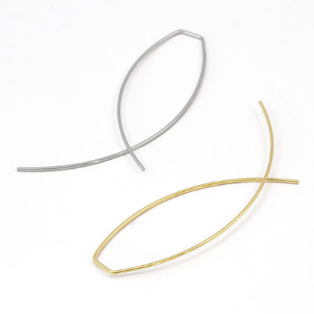 Earrings wire jujube deformation gold