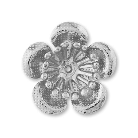 Metal Flower No. 1 Rodium-Color