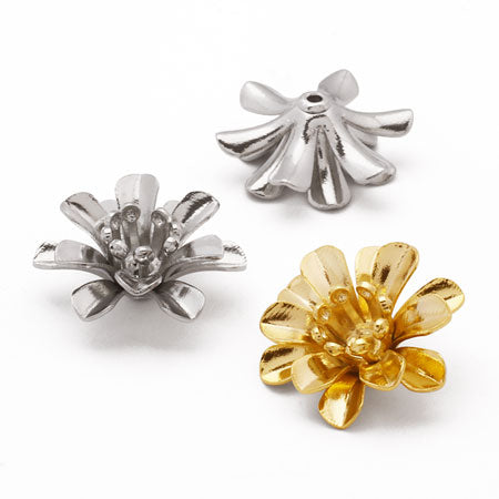 Metal Flower No. 2 Rodium-Color
