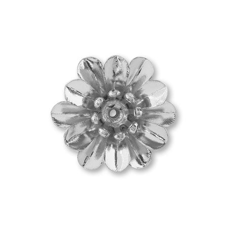 Metal Flower No. 2 Rodium-Color