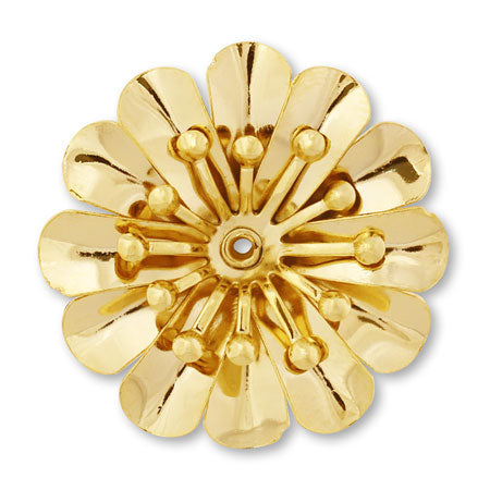 Metal Flower No. 3 Gold