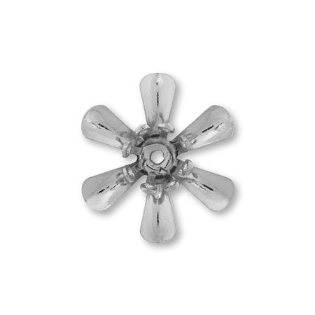 Metal Flower No. 4 Rodium-Color