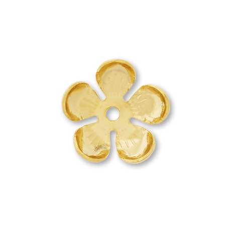 Metal flower No.6 gold