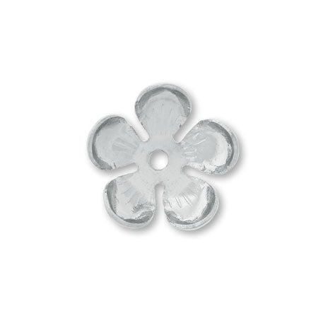 Metal Flower No. 6 Rodium-Color