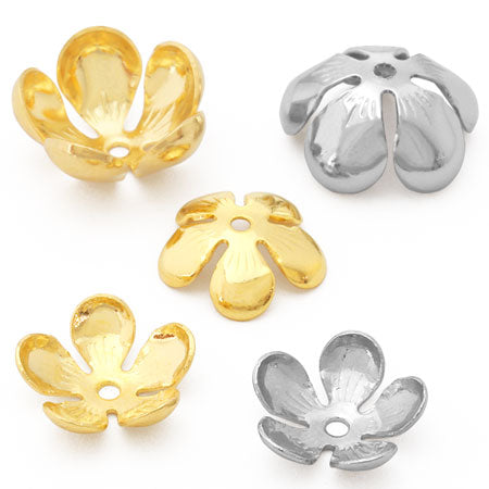 Metal Flower No.7 Rhodium color