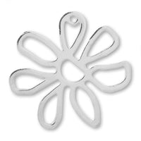 メタルフラワー No.17 ロジウムカラー【アウトレット】