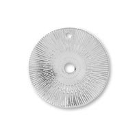 メタルパーツ ラウンドウェーブ No.1 ロジウムカラー【アウトレット】