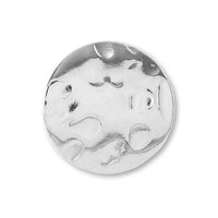 メタルパーツ ラウンドウェーブ No.2 ロジウムカラー【アウトレット】