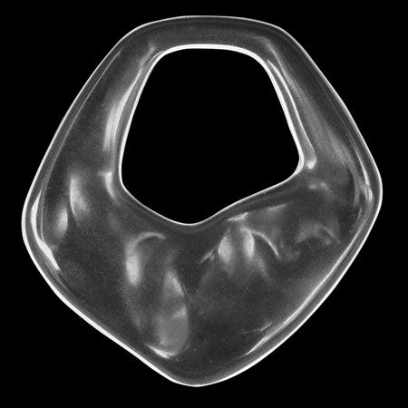 アクリル ドイツ製 リング 変形1 クリスタル