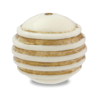 アクリル ドイツ製 ラウンドループ アイボリー/G【アウトレット】