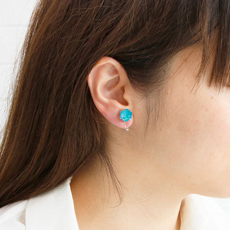 Japanese resin ear clip 8mm all clear