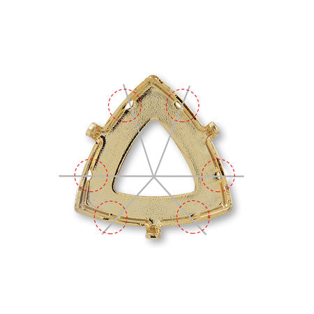 石座 #4799用 ロジウムカラー