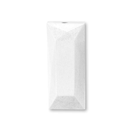 Chalk white / wood parts rectangle
