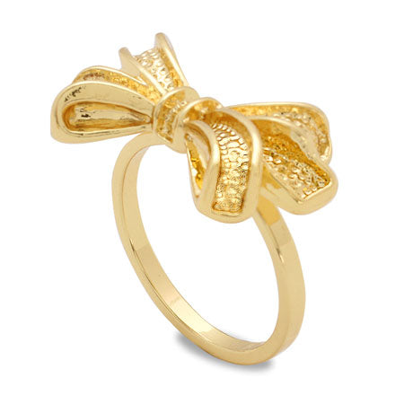 Clay base ring base ribbon 1 gold (with coating)