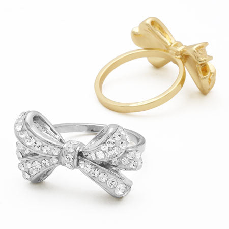 Clay base ring base ribbon 1 gold (with coating)