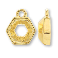 Cast stone seat #4699 with 1 ring gold