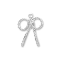 Charm wire ribbon tweezest rodium color