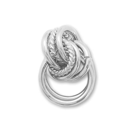 Combination Metal Parts Metal Ring 8 Round Round Rhodium Color