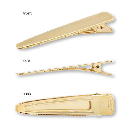 Flat Metal Clip Triangle Nickel