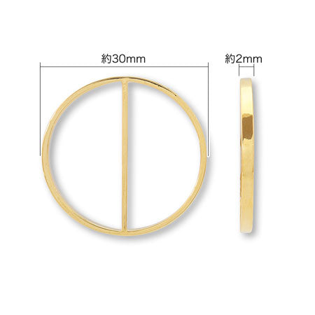 レジンフレーム ラウンド ウォール ゴールド