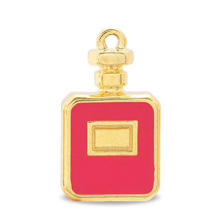 Charm Girls perfume bottle bright pink / g