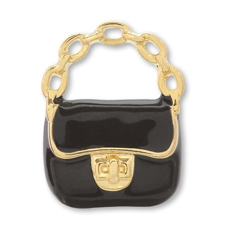 チャーム ガールズ バッグ ブラック/G